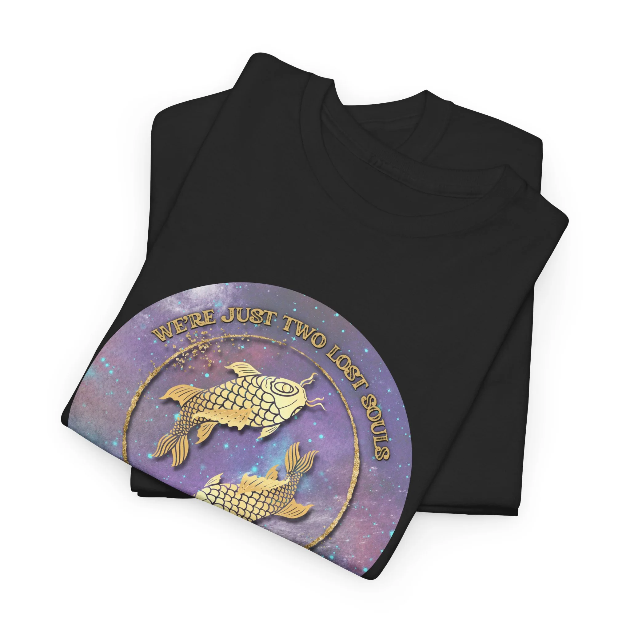 'Lost Souls' Celestial Fish Lyric T-Shirt - Image 21